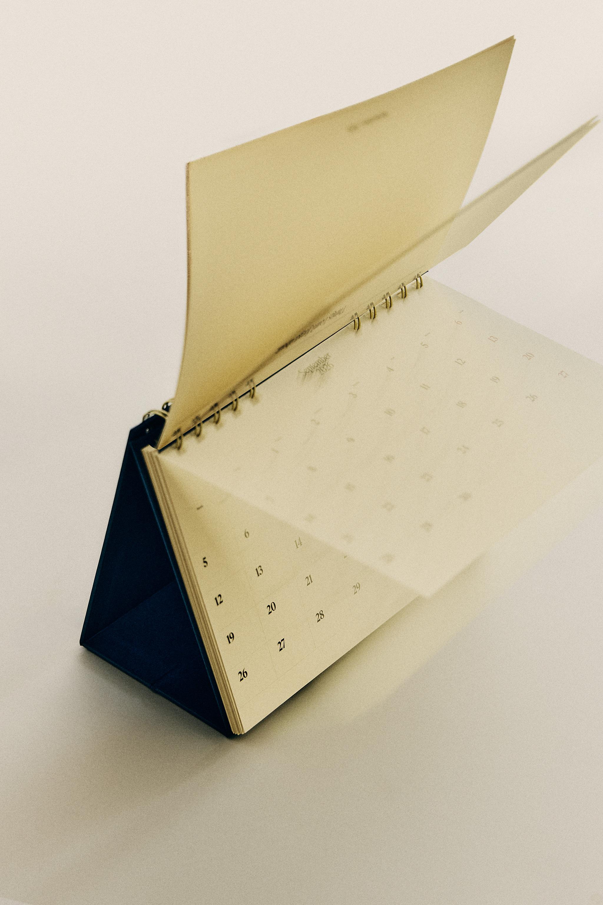 SPIRAL DESK CALENDAR