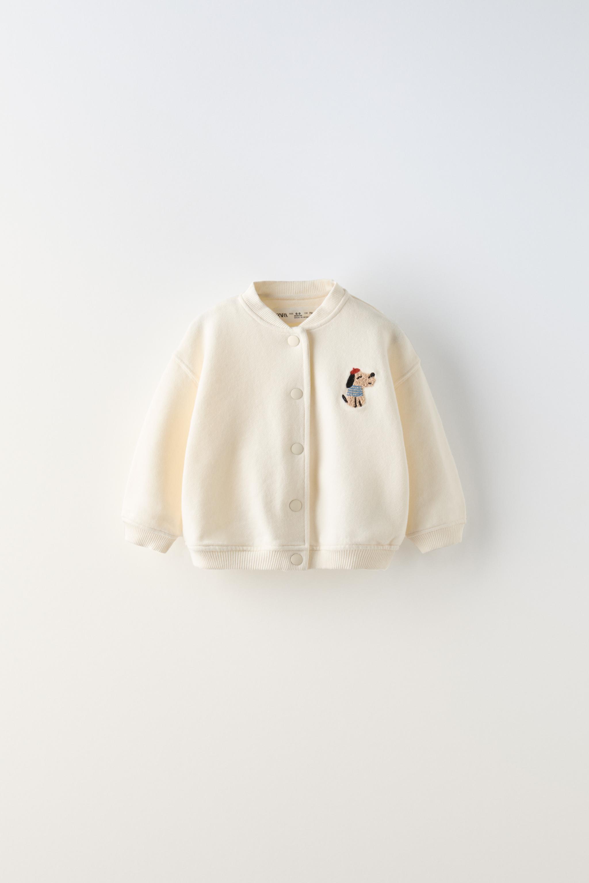 EMBROIDERED DOG BOMBER JACKET