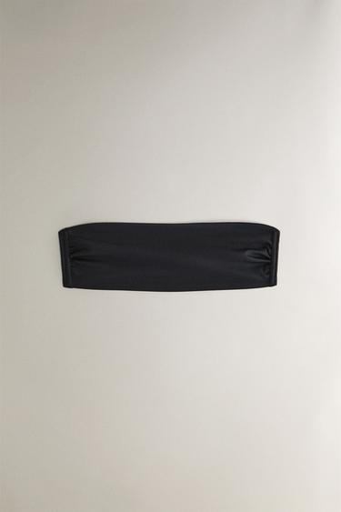 BANDEAU-BIKINI-BH - Sort fra Zara - Billede 0