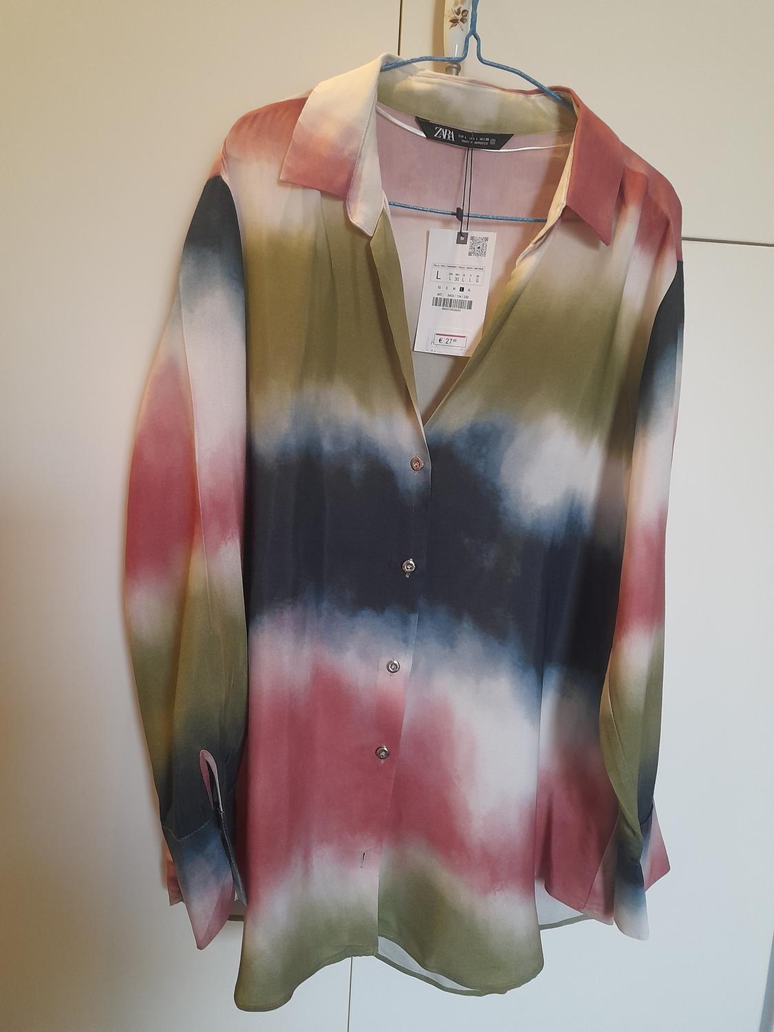 TIE-DYE PRINT SHIRT - Image 3