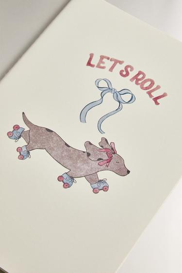 CARNET CHIENS SKATEURS (LOT DE 2) - Multicolore de Zara - Image 1
