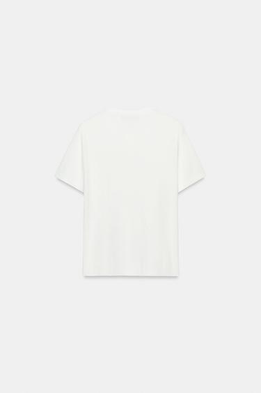 KNIT BUTTON-UP TOP - White by Zara - Image 6