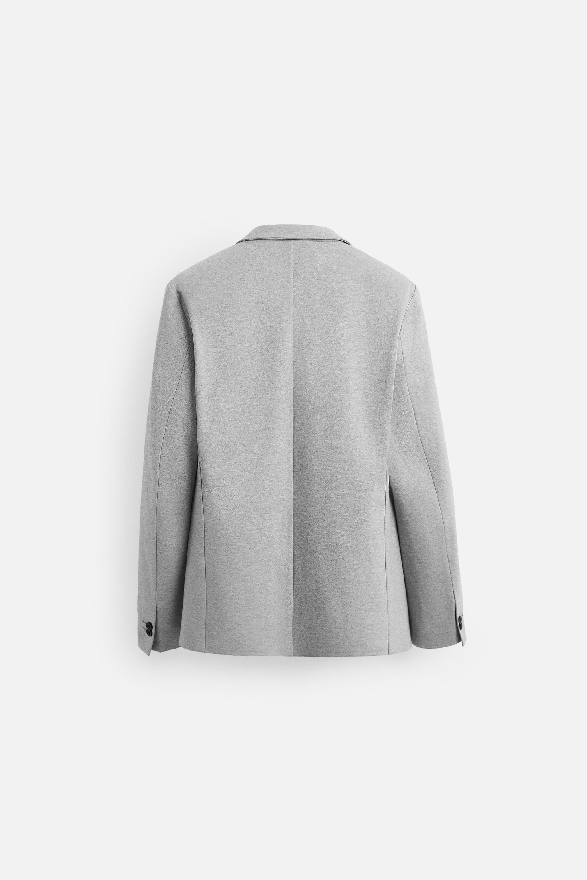 SLIM FIT COMFORT BLAZER - Gray | ZARA United States