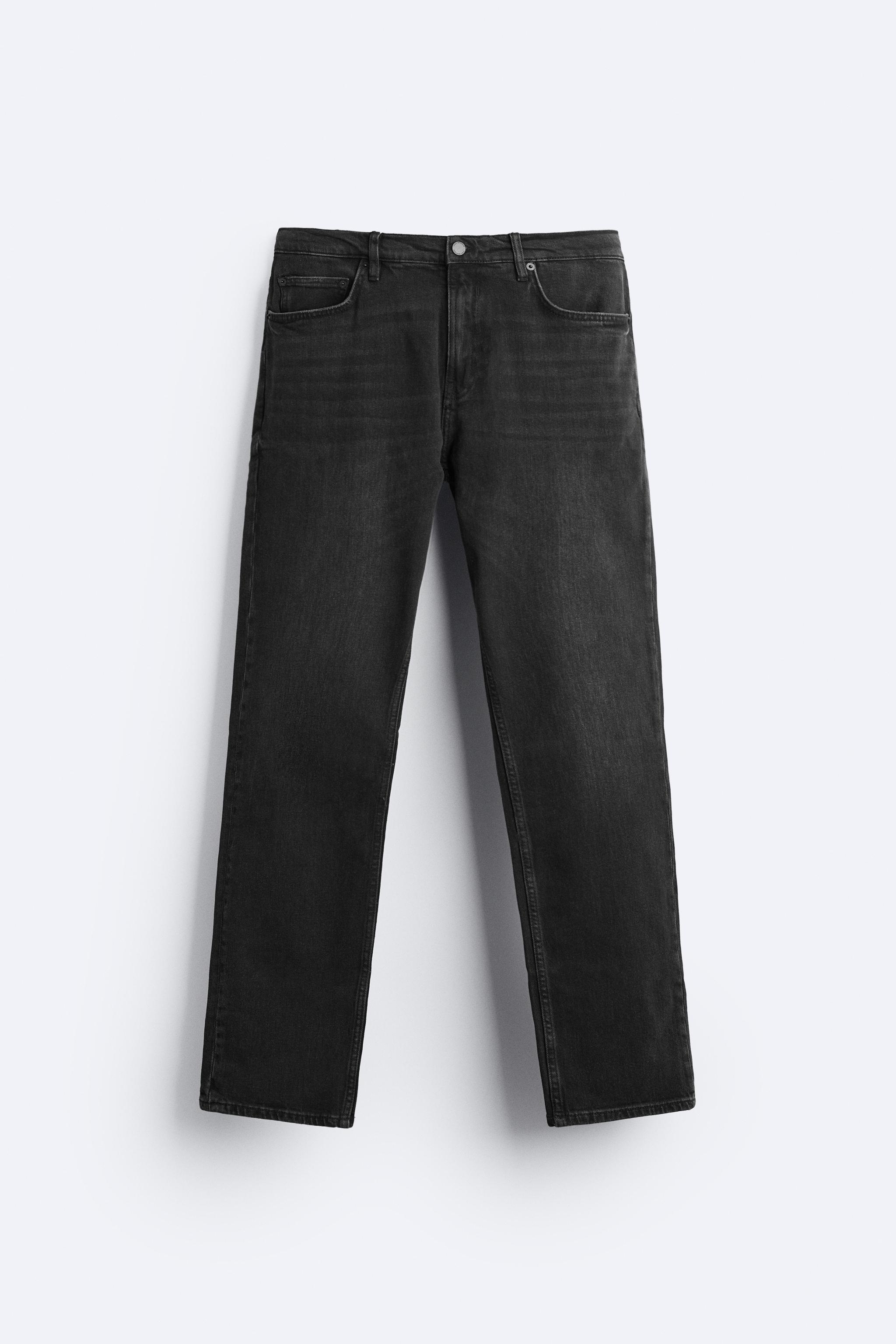 Zara man black tag on sale jeans