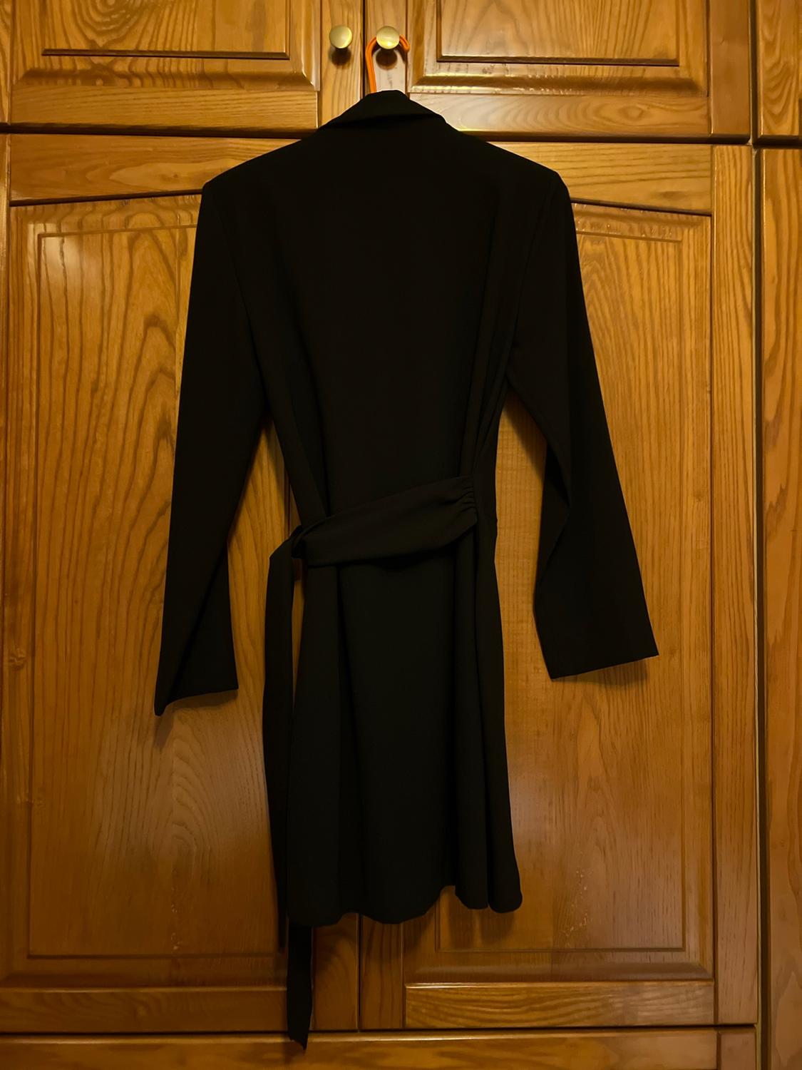 SHORT WRAP DRESS - Image 4