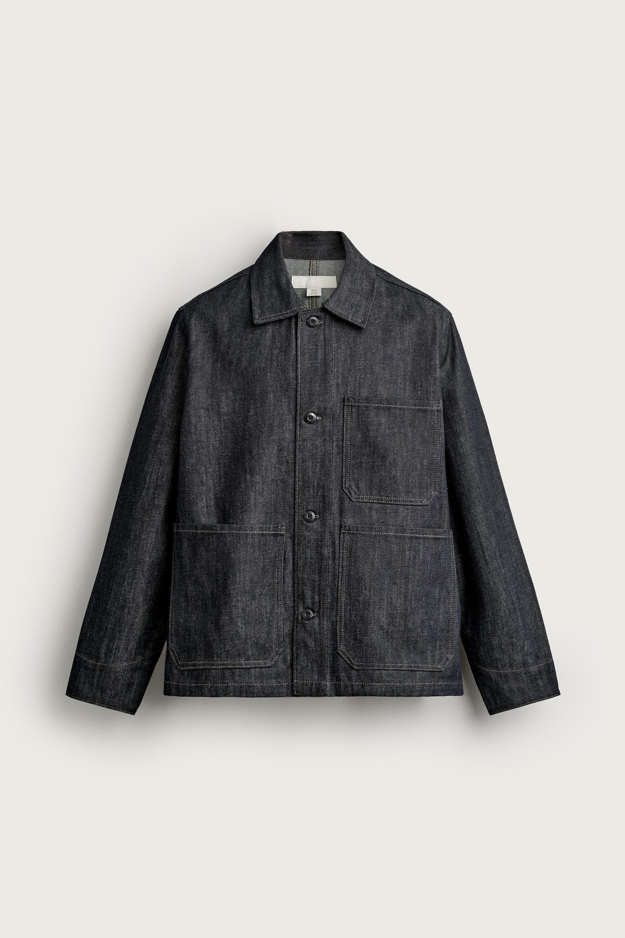 POCKET DENIM OVERSHIRT