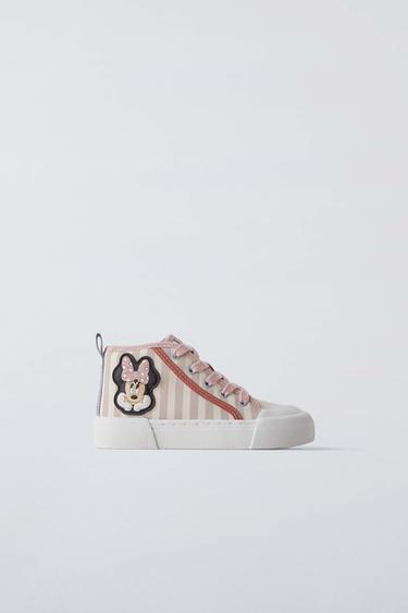 TÊNIS DE CANO ALTO MINNIE MOUSE © DISNEY - Rosa da Zara - Imagem 0