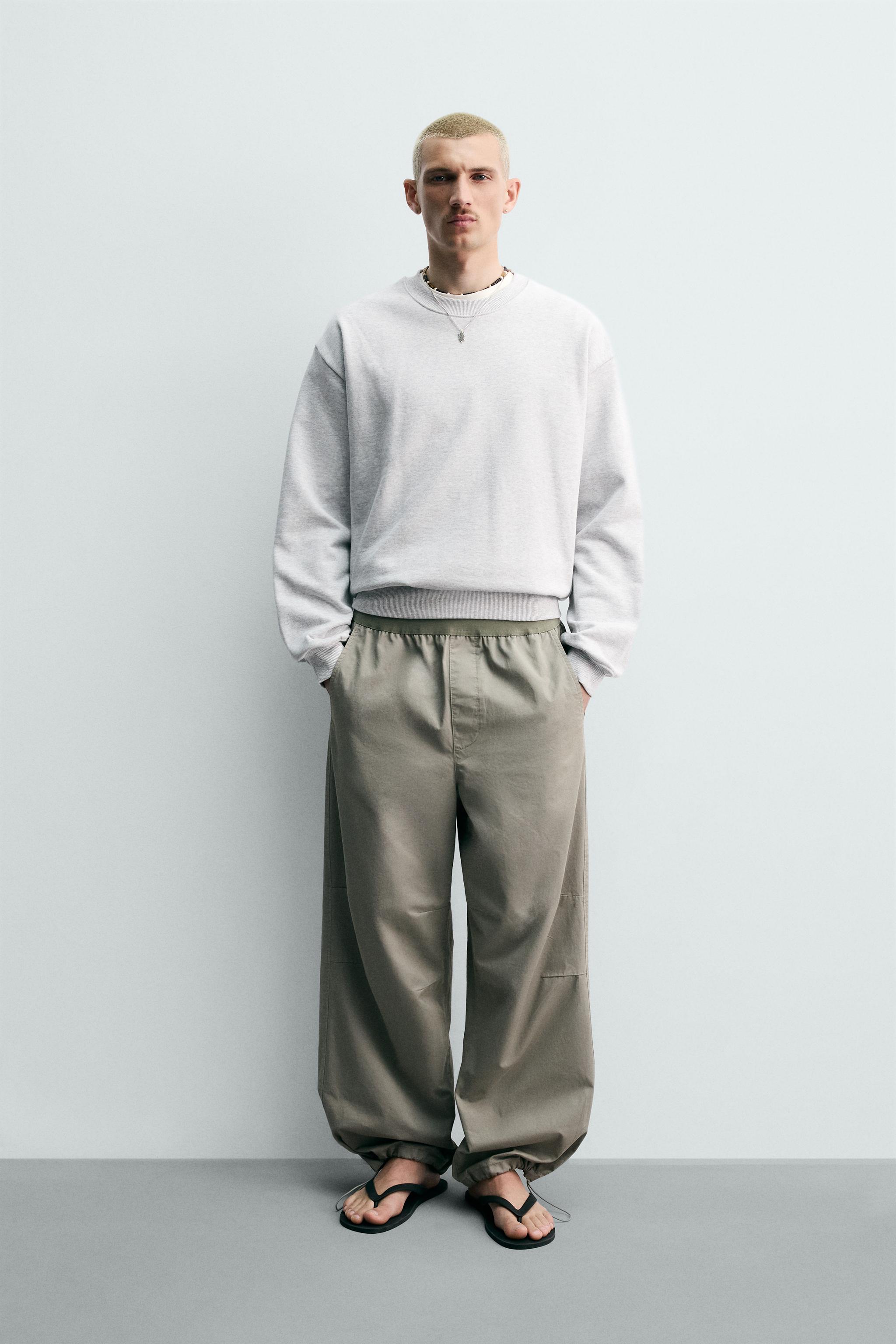 PANTALON PARACHUTE COUPE DÉCONTRACTÉE