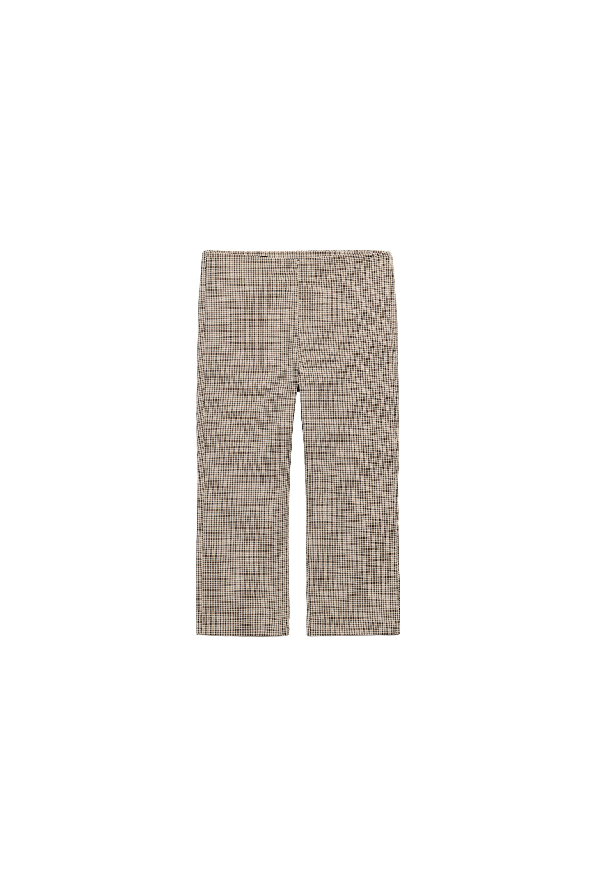 PANTALÓN CAPRI CUADROS