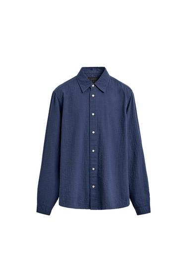 CAMISA JACQUARD CUADROS