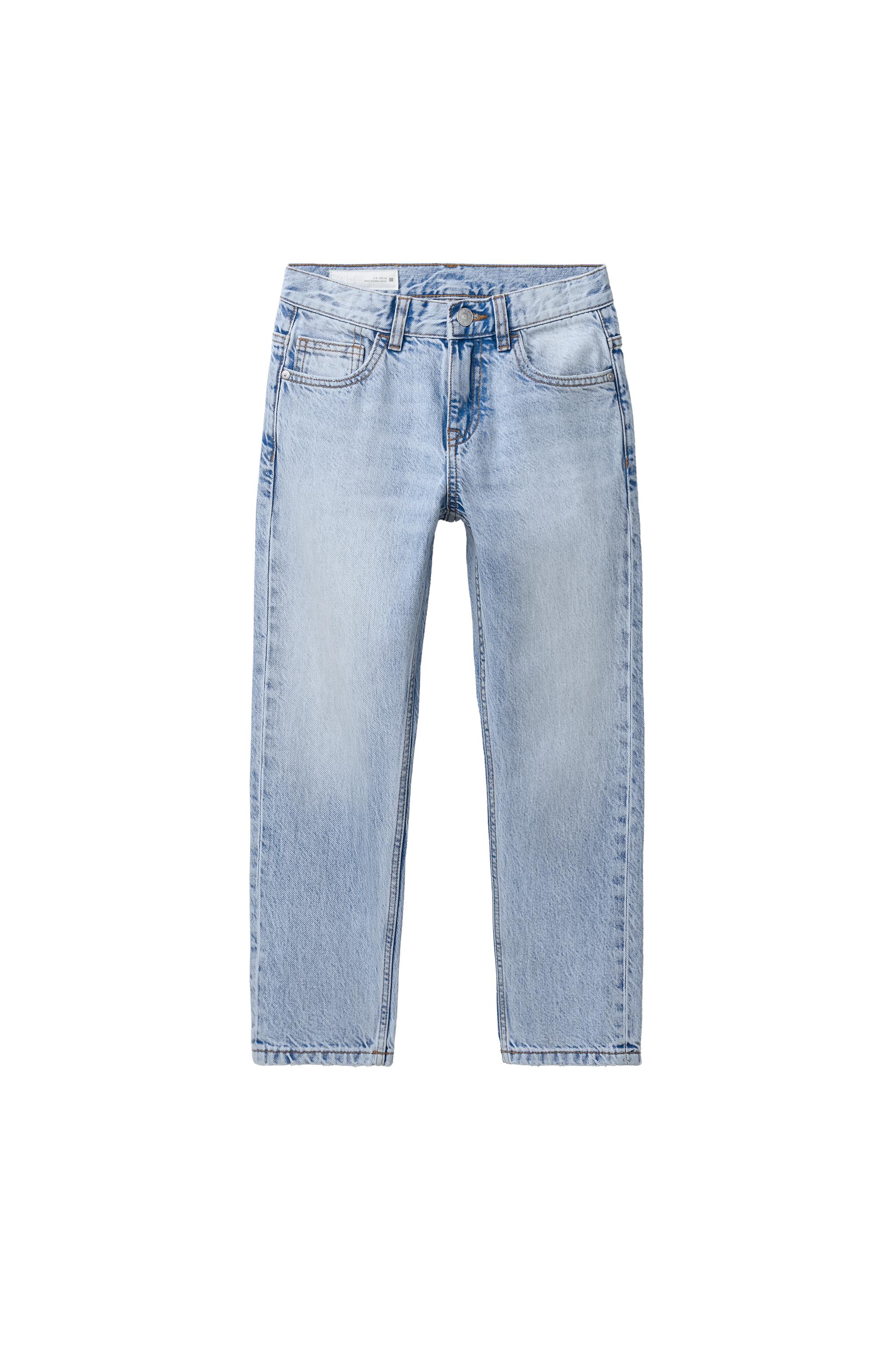 スリムフィットデニムパンツ - ライトブルー | ZARA Japan / 日本