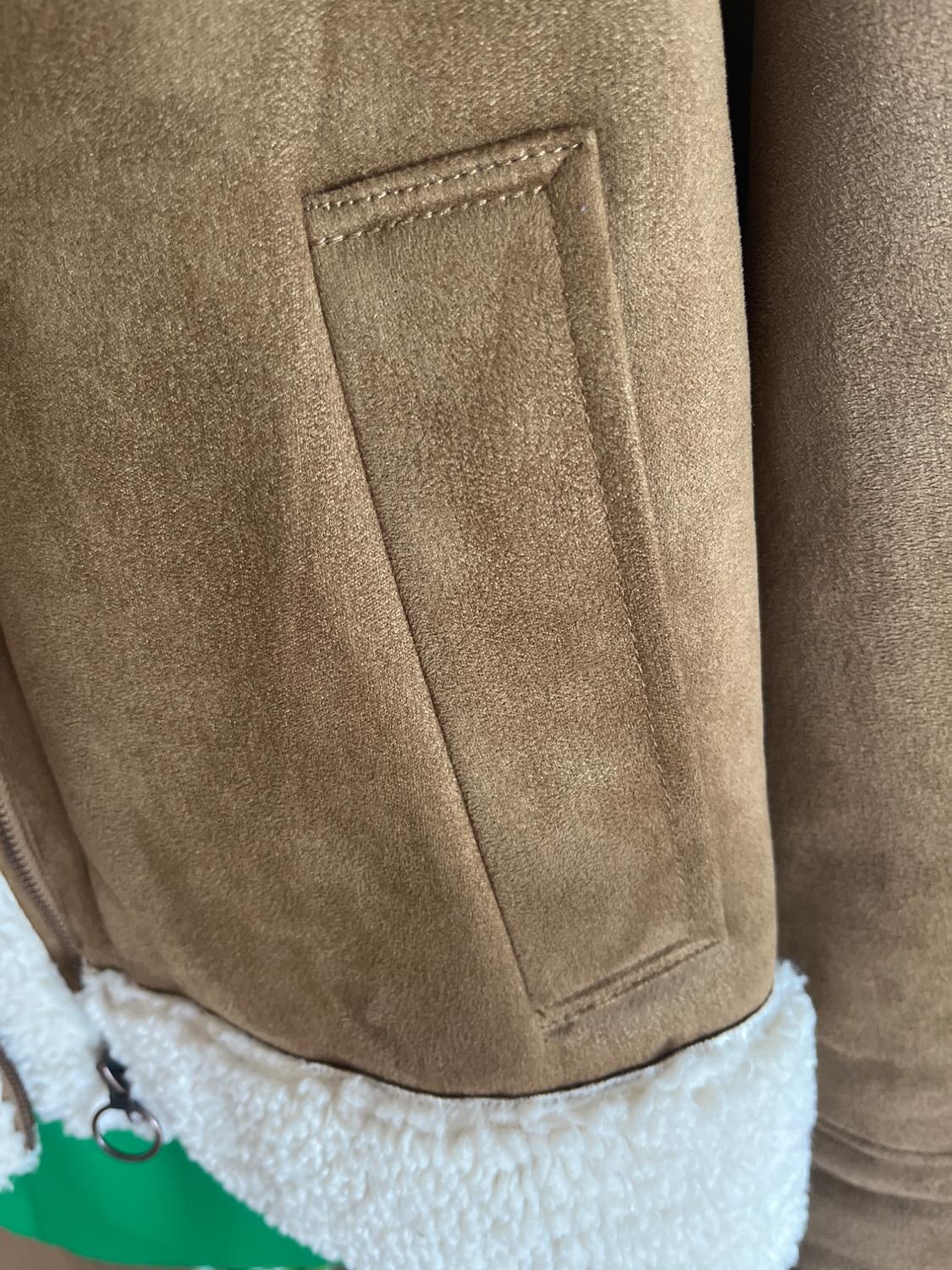 DOUBLE-FACED JACKET WITH CENTRAL ZIP - Image 3