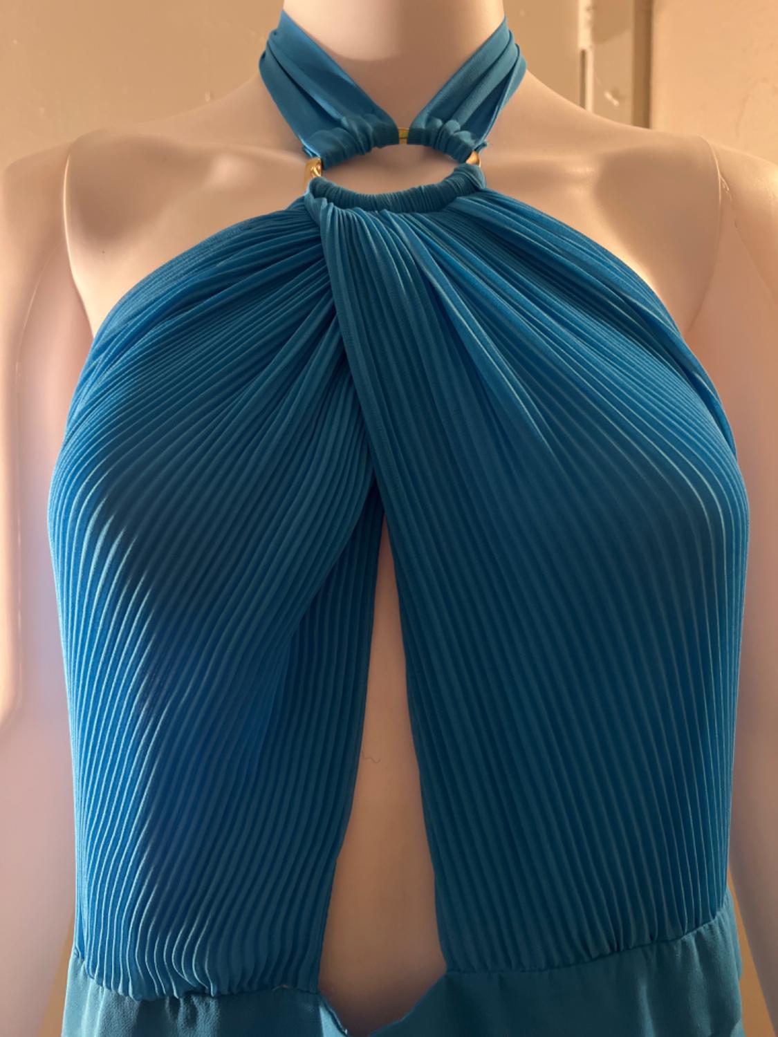VESTIDO LENCERO PLISADO - Image 4