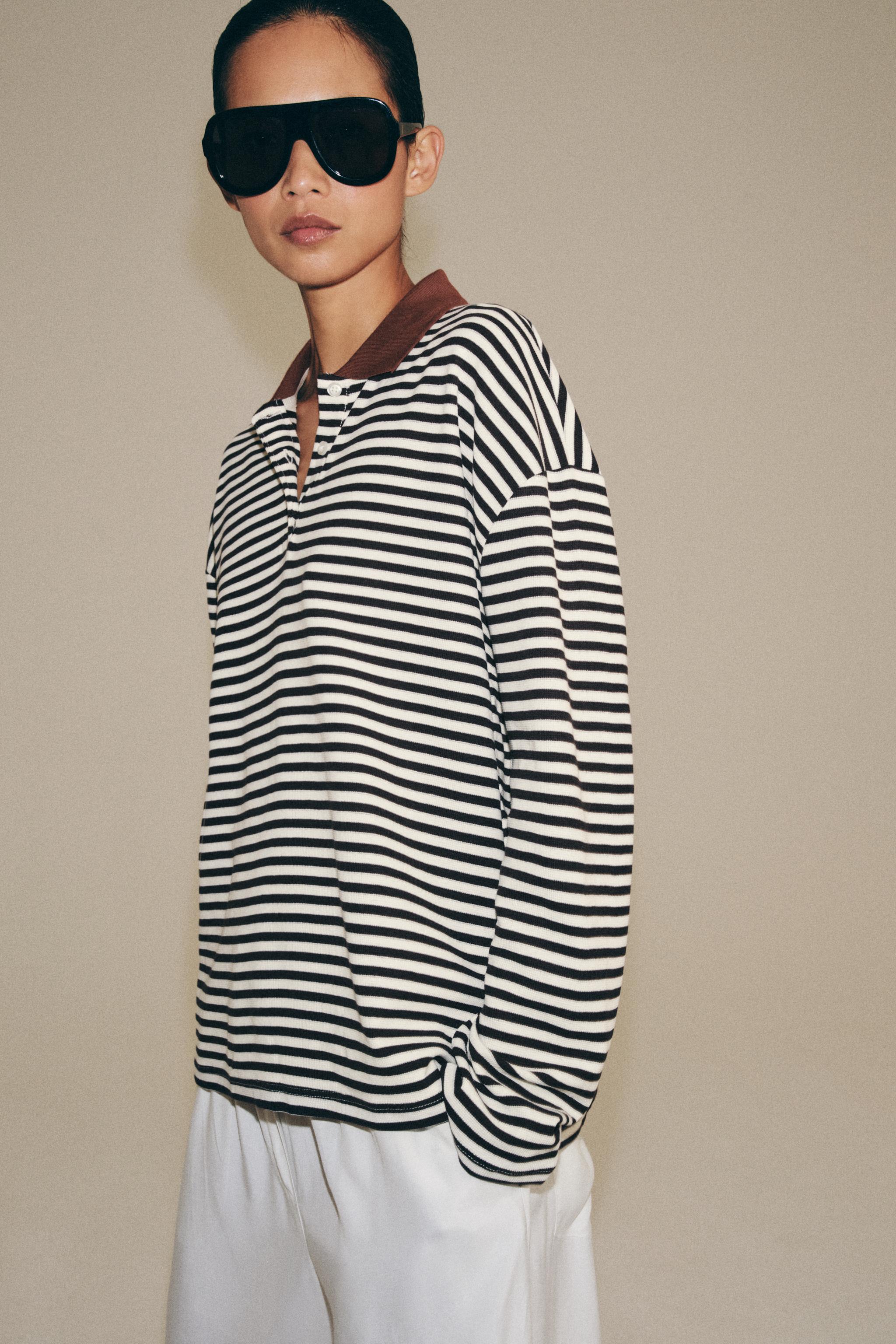 T-SHIRT POLO RAYÉ