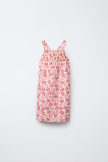 2-6 ANS/ ENSEMBLE YUKATA IMPRIMÉ FLEURS KIMONO ET ROBE - Rose de Zara - Image 2