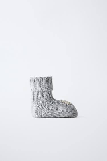 BEAR BOOTIES - Anthracite grey by Zara