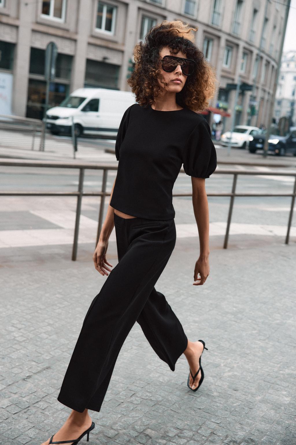 PUFF SLEEVE TOP - image 2