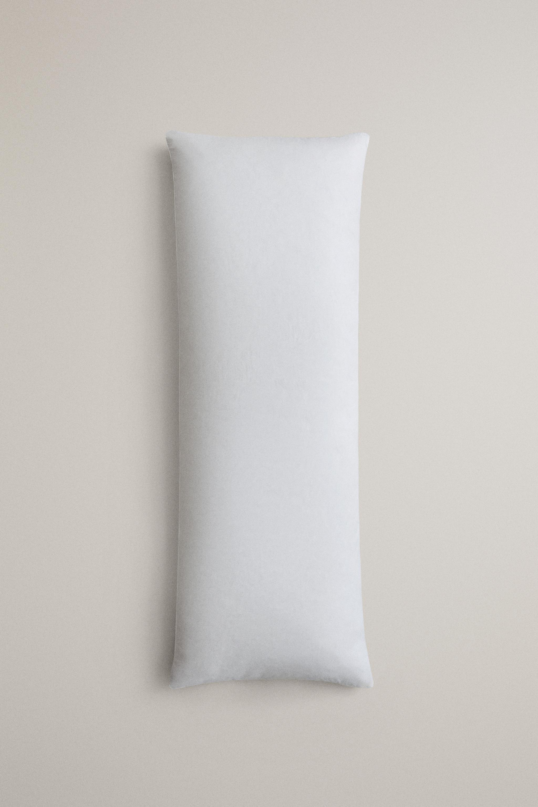 EXTRA LONG FEATHER PILLOW — White