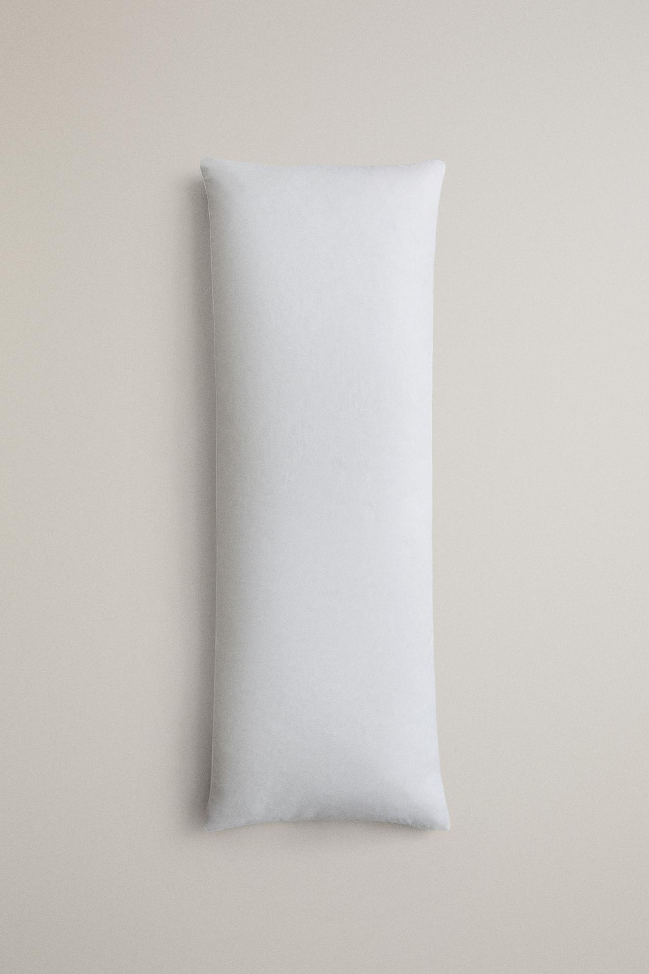 EXTRA LONG FEATHER PILLOW — White