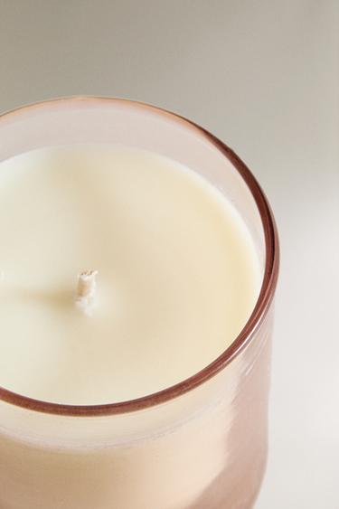 (180 G) MUSKY LILY SCENTED CANDLE - Dark plum by Zara - Image 2