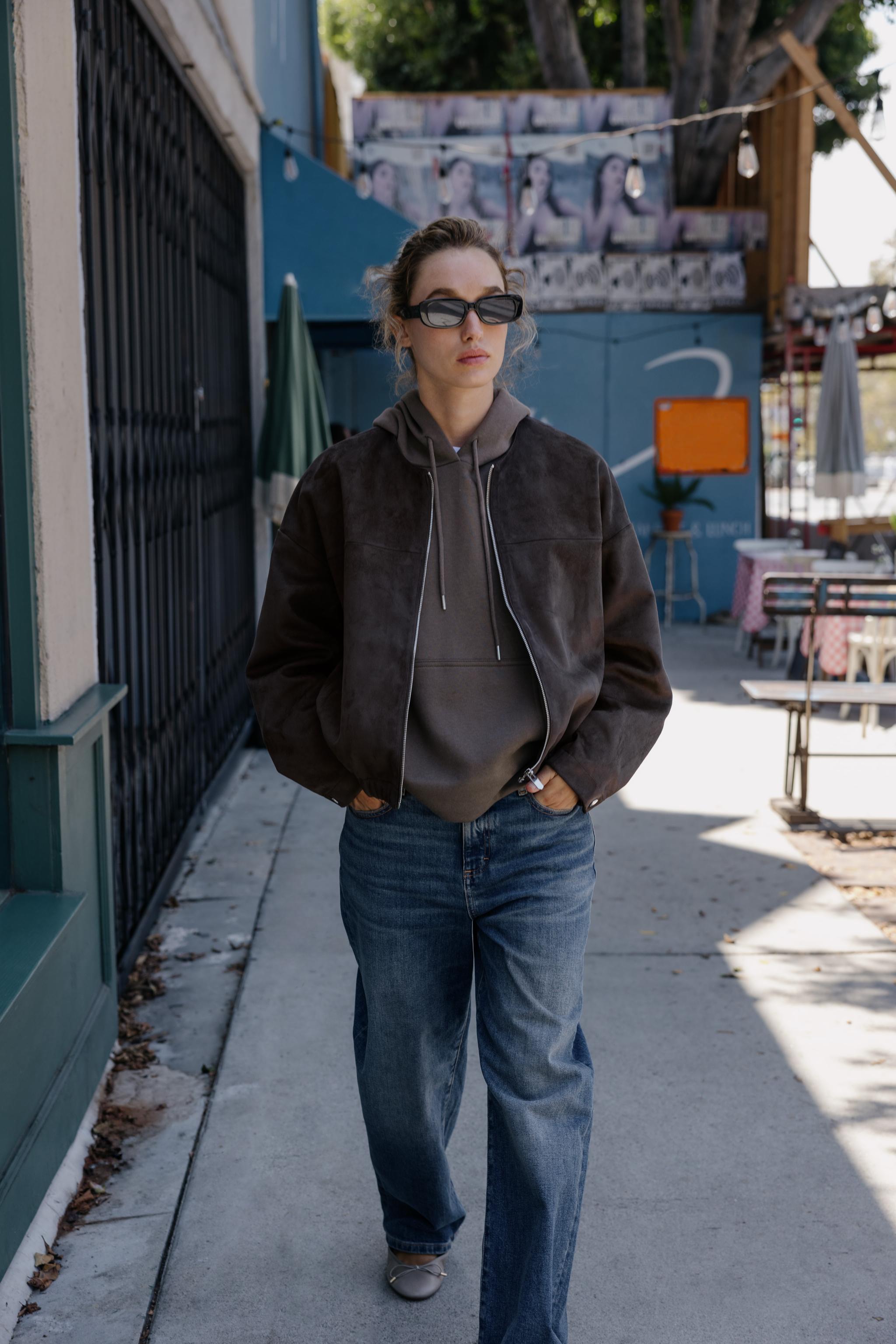 BASIC KAPÜŞONLU SWEATSHIRT - Görsel 3