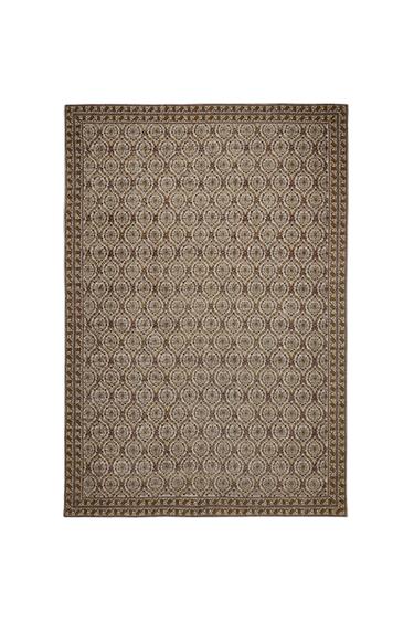 TAPIS COTON IMPRIMÉ PAISLEY - Bordeaux de Zara