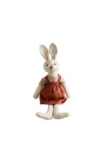 KIDS' BUNNY SOFT TOY - Multicoloured by Zara