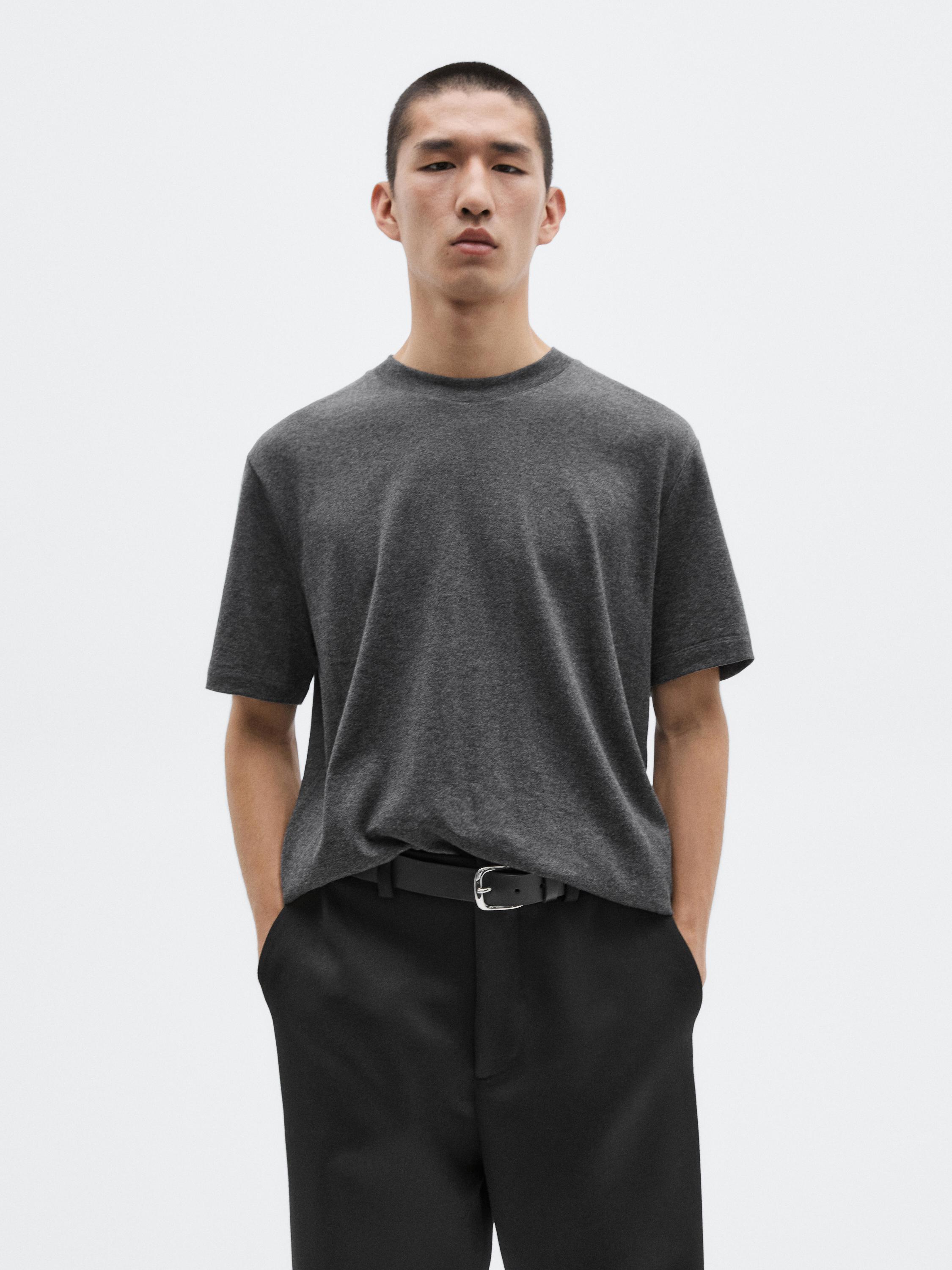 Short sleeve cotton blend T-shirt - LIMITED