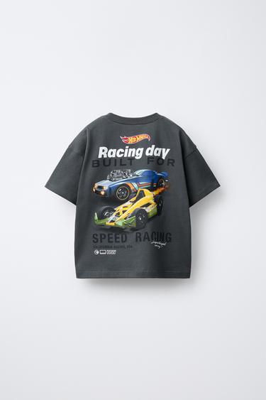 Zara HOT WHEELS â„¢ MATTEL CAR T-SHIRT - Anthracite grey