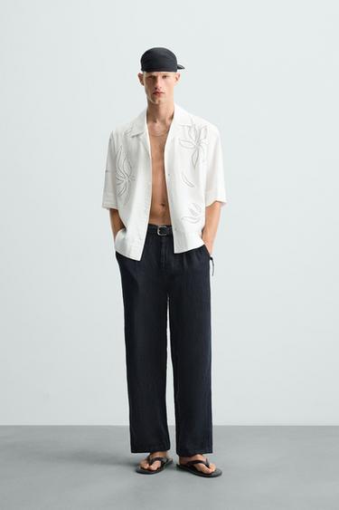 BRODERIE ANGLAISE SHIRT - White by Zara - Image 0