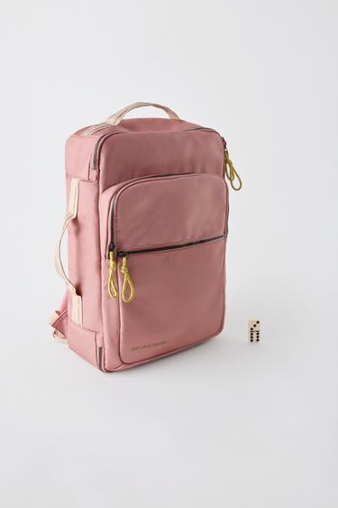 TRAVEL BACKPACK - Pink by Zara - Image 5