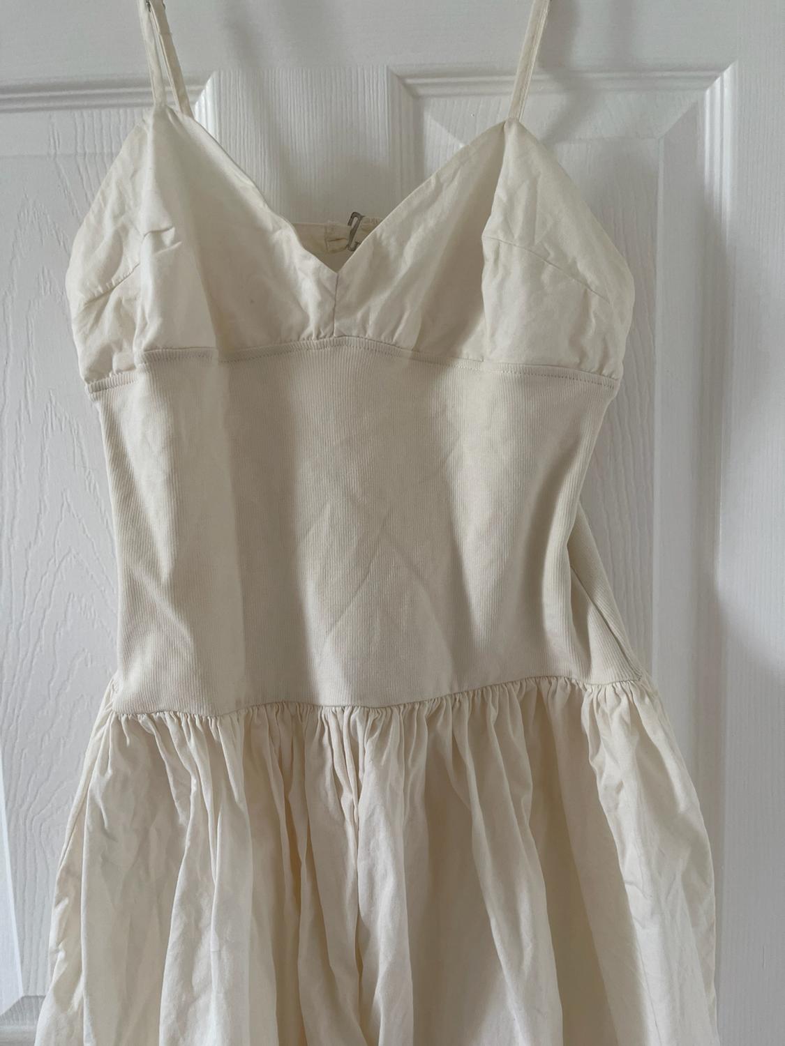 POPLIN CONTRAST DRESS - Image 3