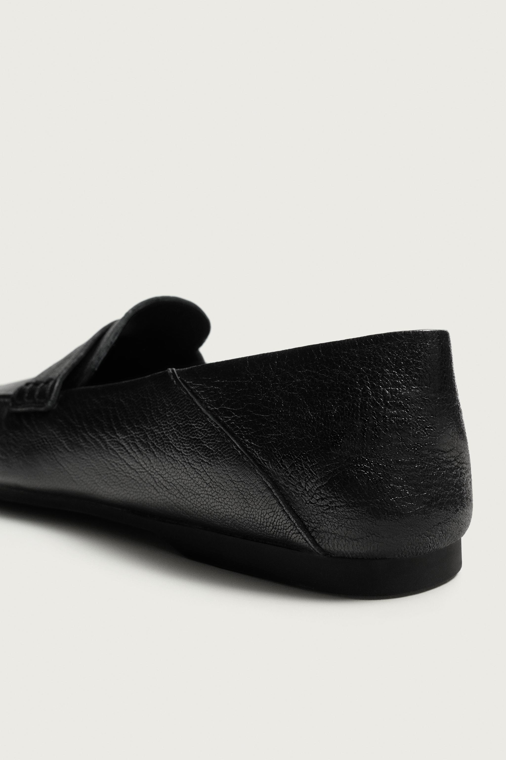 LEATHER PENNY LOAFERS