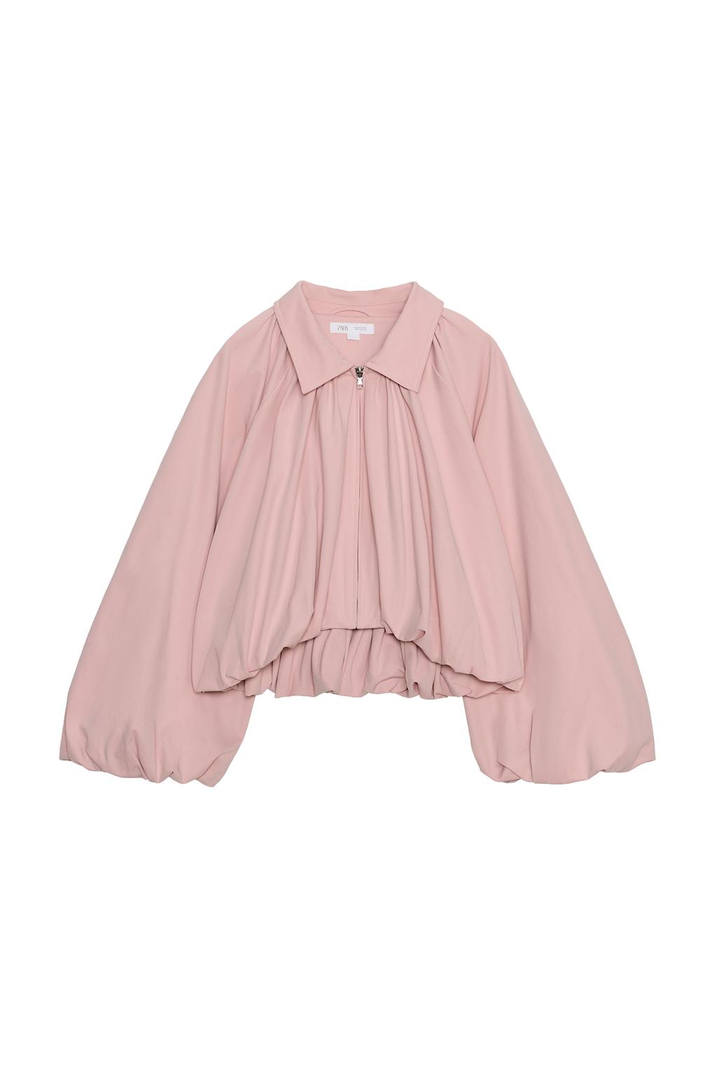 PUFF SLEEVE BOMBER JACKET - image 3