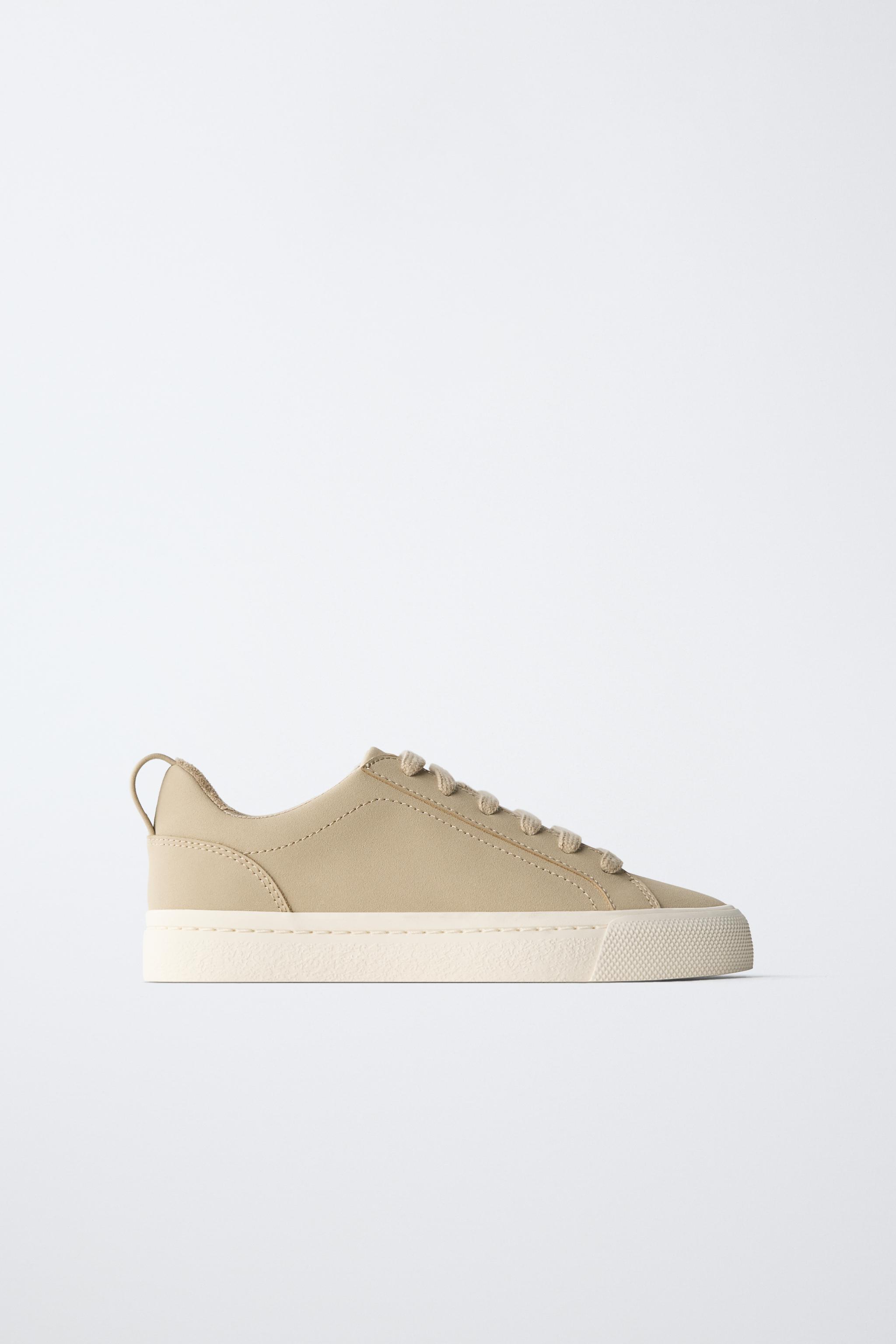 BASIC SNEAKERS — Sandy Brown