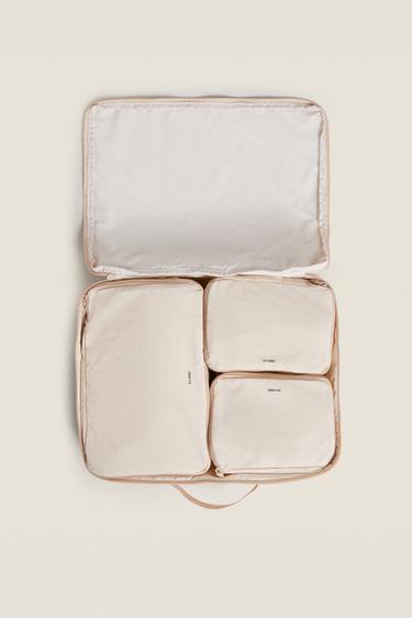 ORGANISER TRAVEL WASH BAGS - Light Pink by Zara - Image 1