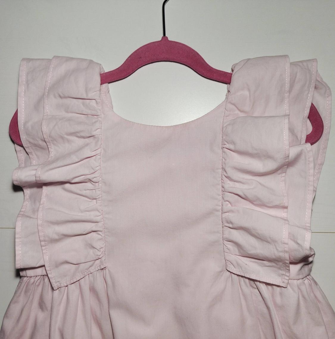 RUFFLED POPLIN DRESS - Image 3