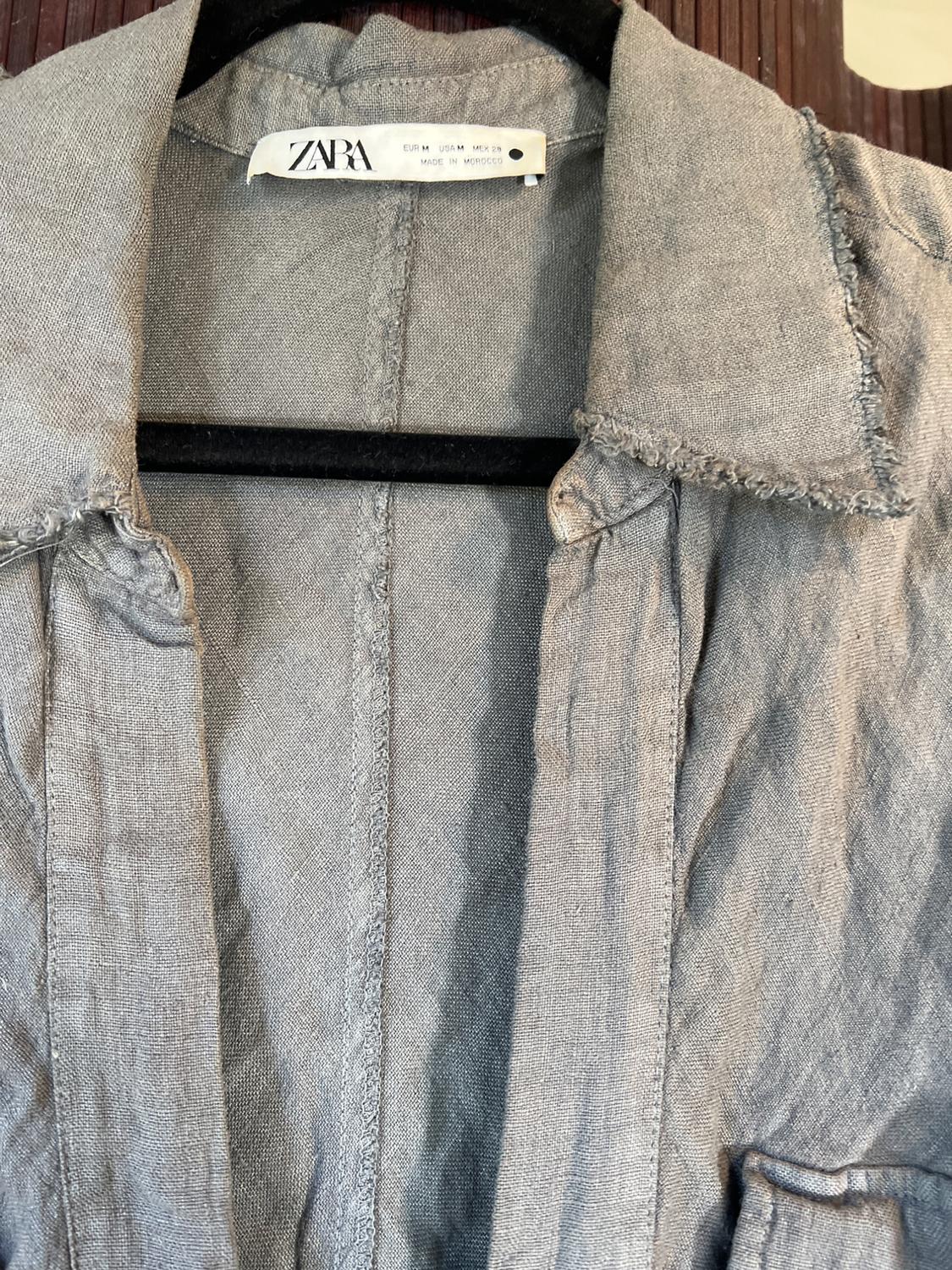 LINEN SHIRTDRESS - Image 4