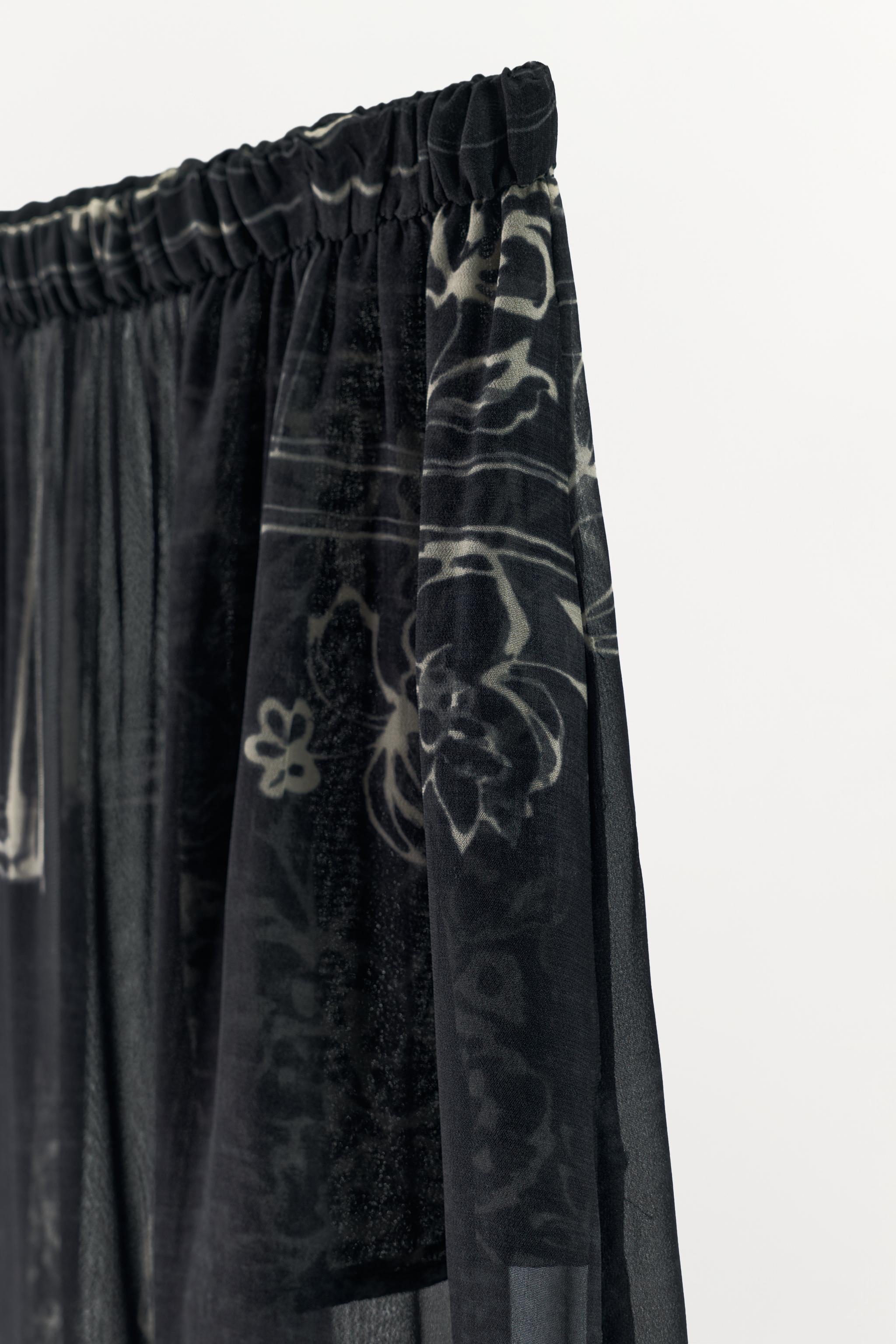 Женские брюки Zara PRINTED BALLOON PANTS — фото 9