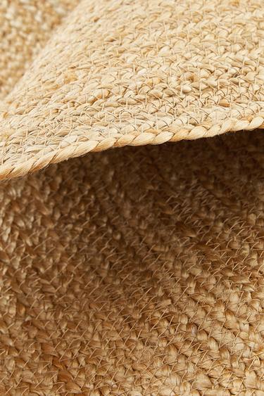 ROUND JUTE RUG - Light beige by Zara - Image 4