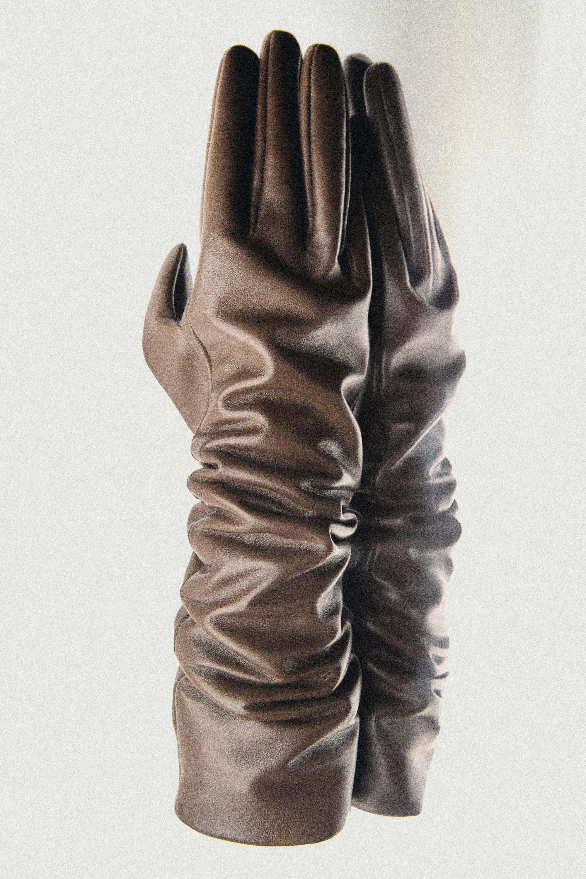 Long nappa leather gloves - LIMITED EDITION