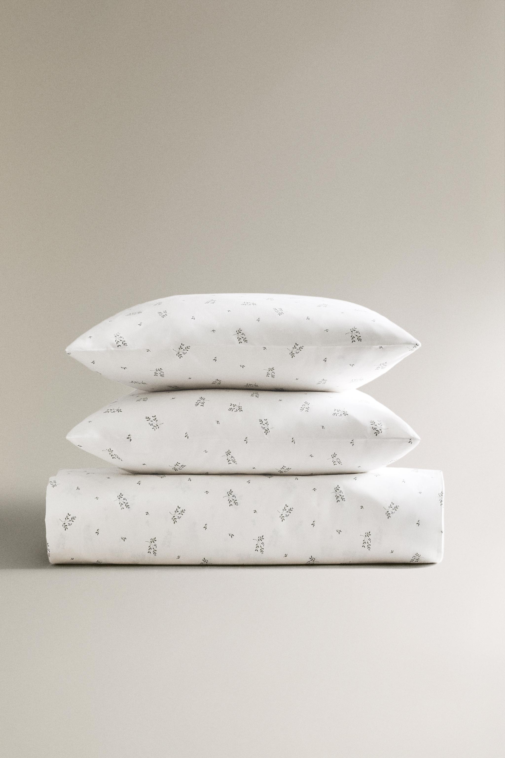 LEAF PRINT DUVET COVER