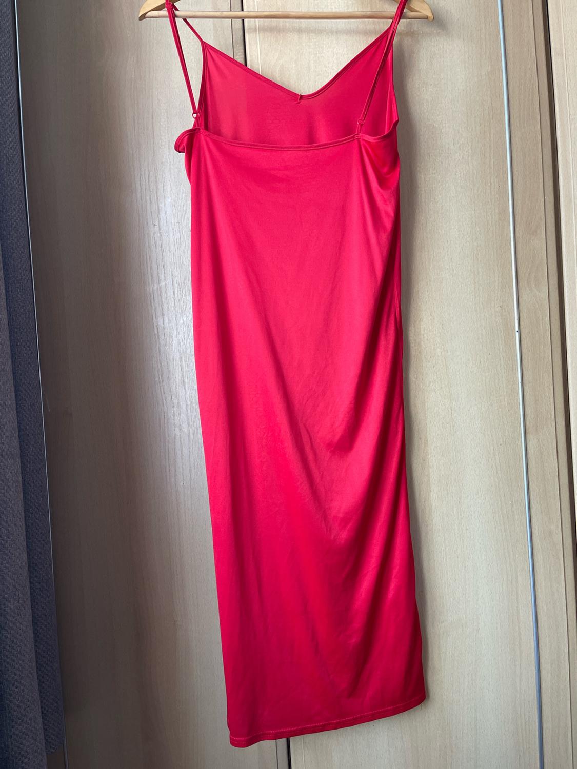 LONG OPEN KNIT DRESS - Image 7