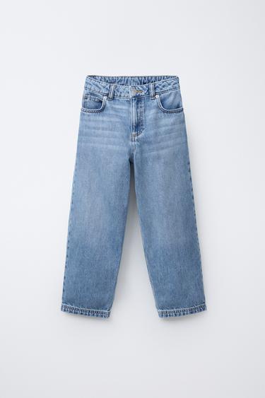 RELAXED BAGGY JEANS - Blue by Zara
