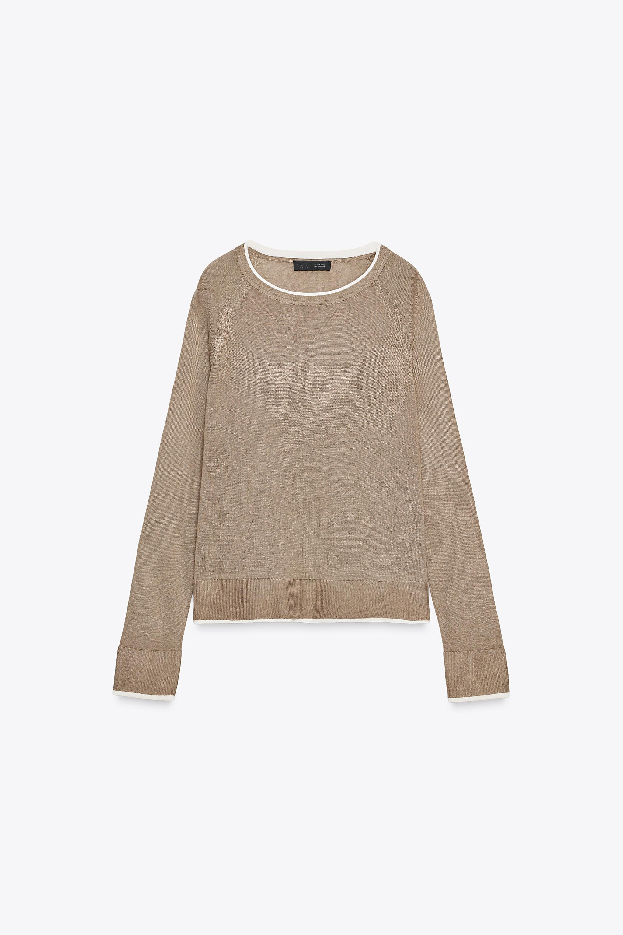 トップス T/C BASIC KNIT SHIRT CARDIGAN M Regular Fit Zip-front Cardigan - Beige - Men | H&M US
