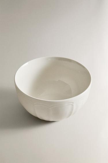 BOL PORCELAINE RELIEF - Blanc de Zara - Image 1