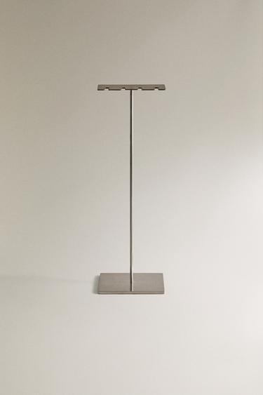 STEEL FIREPLACE ACCESSORY STAND - Silver by Zara - Image 0