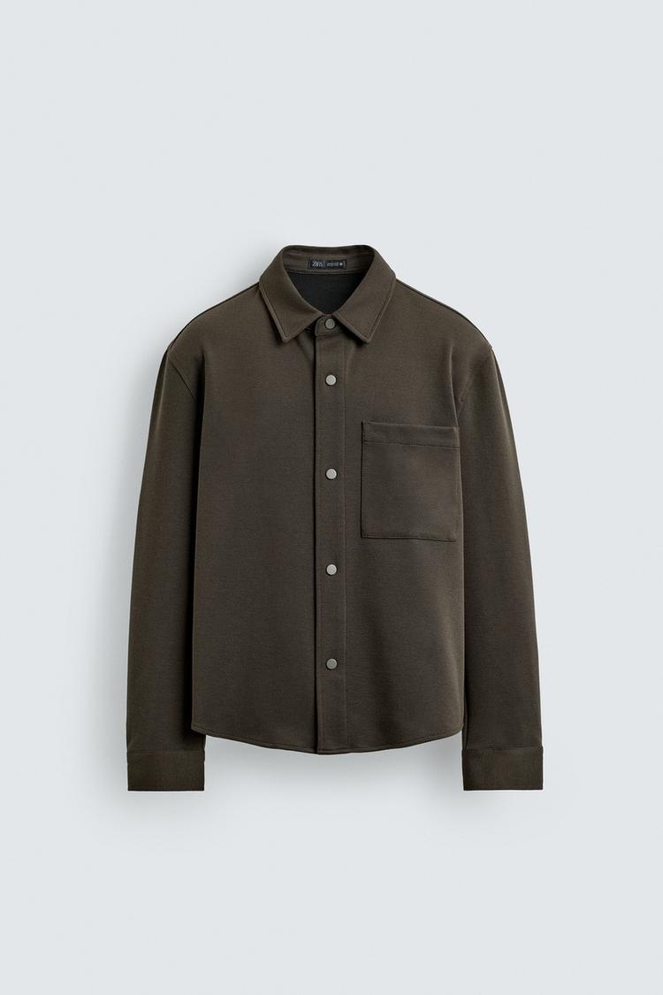 ZARA COMFORT NON-IRON OVERSHIRT