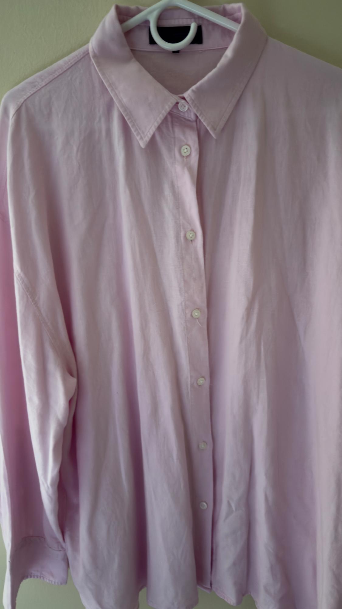 LINEN BLEND WOMEN SHIRT - Image 3
