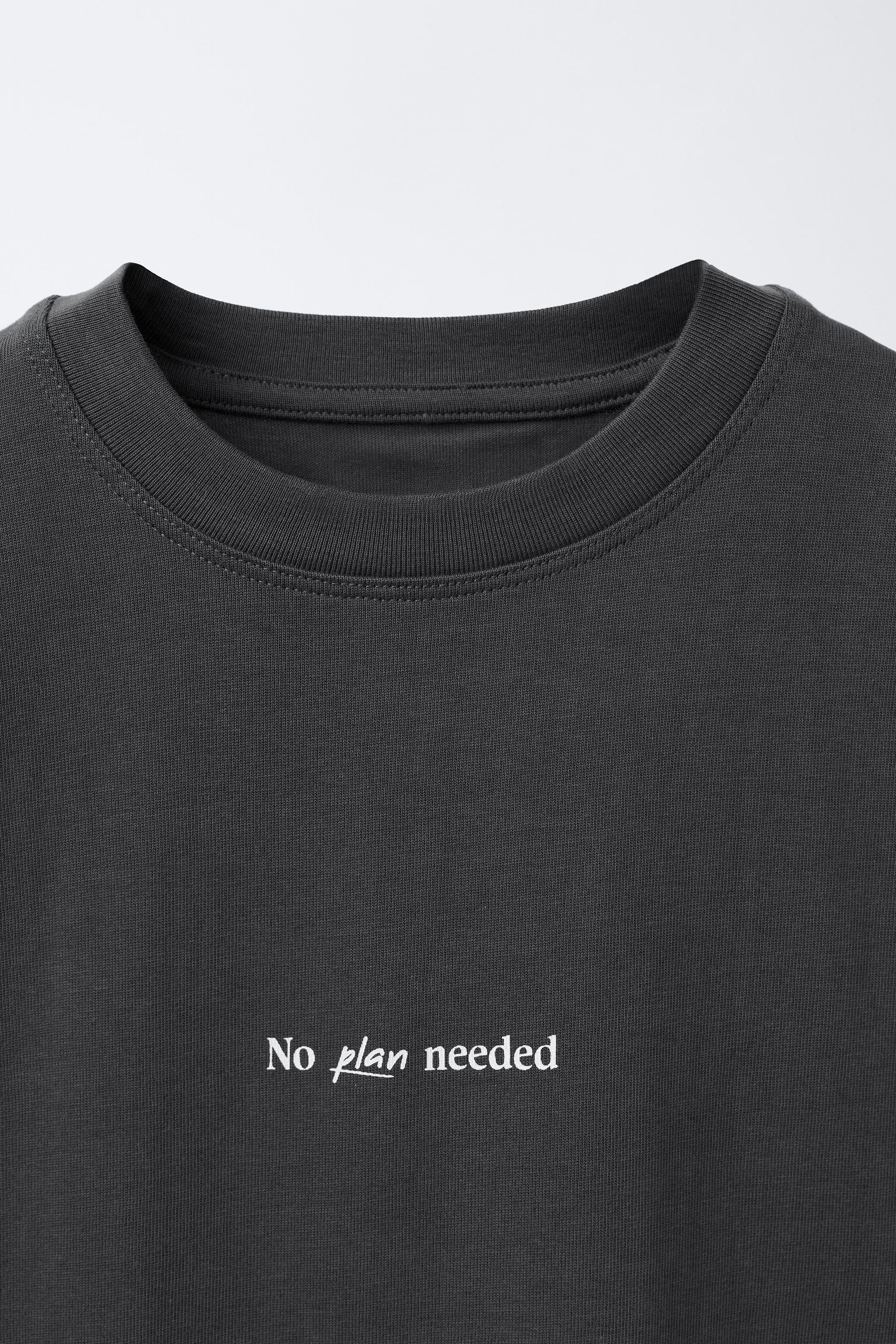 TEXT PRINT T-SHIRT